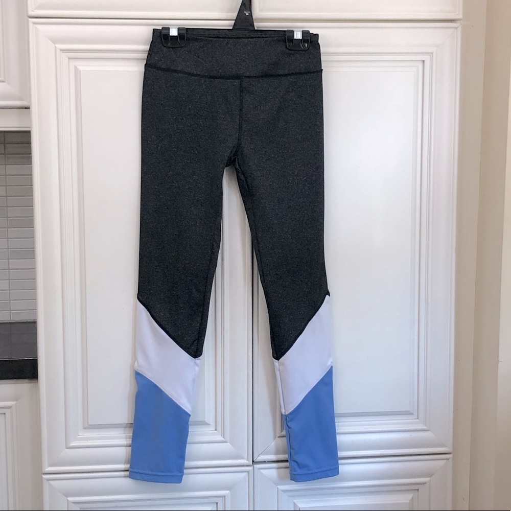 😎Urban Active girls leggings with blue accent